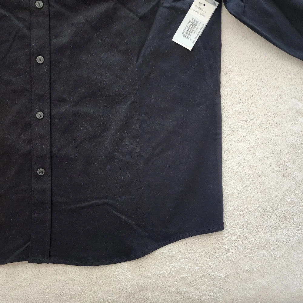 Dallas Cowboys x Darius Rucker Twill L/S Button-Up Shirt, Men XL, NWT - Black - Picture 3 of 11